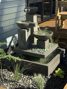 Water Features: Cascading Heights Water Feature 90cm x 125cm