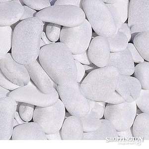 Decorative Stones: Landscape - Bag of Decorative Stones 10kg - White