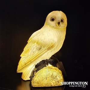 Kids Room Decor: Snowy Owl Lamp