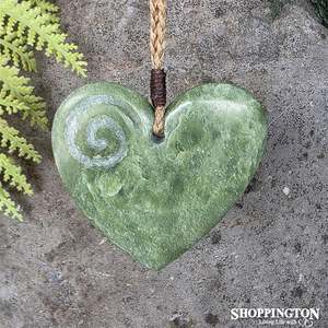 Koru Heart Pounamu
