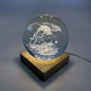 Lamps Lighting: Light - Dolphin Crystal Ball