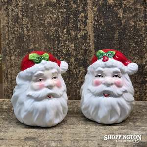 Christmas: Salt & Pepper - Santa Head