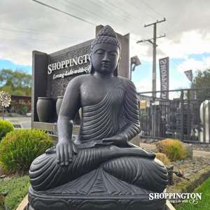 Sculptures: Garden Sculpture   Concrete Tranquil Buddha 150cm