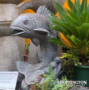 Fish Water Fountain - Concrete Fish 80cm