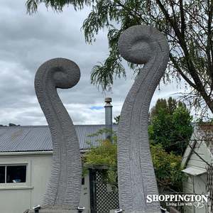 Pre Order: Concrete Koru Garden Sculpture