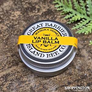 Souvenirs: Great Barrier Island Bee Co - Kowhai & Vanilla Lip Balm