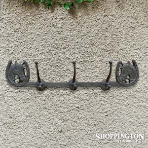 Home Decor: Cast Iron Horse Coat Hook