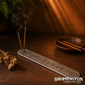 Health Wellbeing: Incense Holder - Silver Chakra