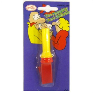 Practical Joke:  Fart Whistle