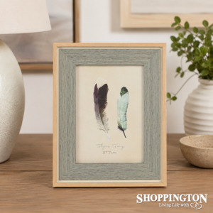 Photo Frames Albums: Photo Frame - Kelly Teal Two Tone (med)