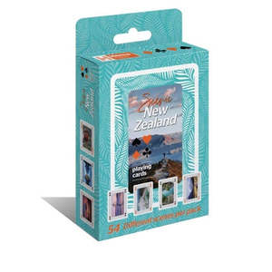 Games Puzzles: Scenic New Zealand Playing Cards