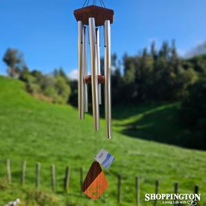 Health Wellbeing: Wind Chime - Natures Melody Silver (tuned)
