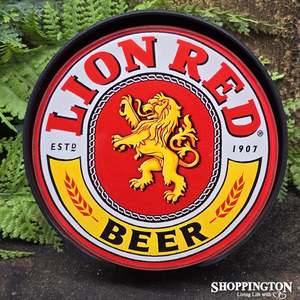 Lion Red Coasters