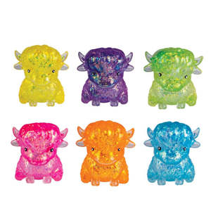 Gifts For Girls: Smoosho's Super Squeeeze Glitter Highland Cow