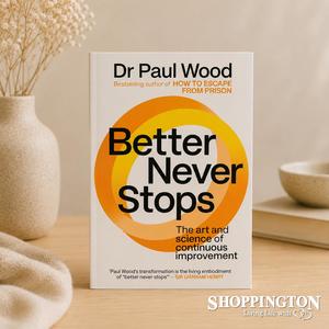 Books Stationary: Better Never Stops - Dr Paul Wood