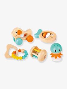 Gifts For Baby: Hape - Baby To Toddler Sensory Gift Set 5 Pce