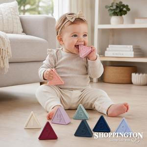 Gifts For Baby: Jellystone Triblox Silicone Blocks