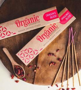 Health Wellbeing: Organic Goodness Masala Incense Sticks / Dragon Blood