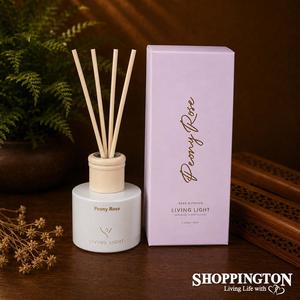 Health Wellbeing: Living Light Diffuser 120ml / Peony Rose