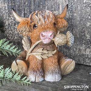 Gifts For Him: Thistle Highland Cow