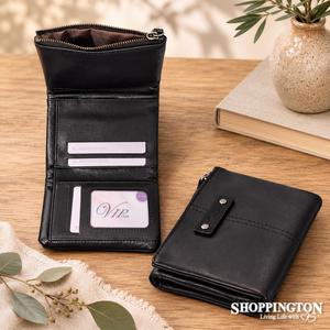 Gifts For Him: 3 Fold Wallet - Black