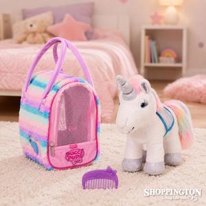 Soft Toys: Pucci Pups - Sparkly Unicorn