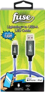 Light-up LED Cable - Lightning to USB-A - for iPhone and iPad