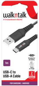 Walkntalk Mobile Phone Accessories: USBC Cable - 1 metre