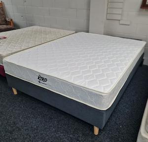 Kyro Firm Double Bed Base and Mattress - Zone