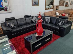 Danske Mobler Genuine Leather Electric Corner Recliner Suite - Zone