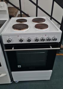 Robinhood Freestanding Oven 60cm, 80L, 4 Function White - Zone