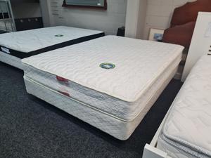 Bed Rumours Queen Bed Base & Mattress - Zone