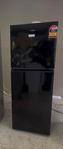 Haier 300 Series 311L Top Mount Fridge Freezer - Black HRF330T - Zone