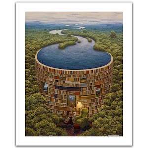 Showpiece 500 Piece Puzzle: Bibliodame - 500 Piece Jigsaw Puzzle