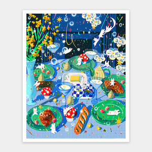 Showpiece 2000 Piece Puzzle: It's Party Night - 2000 Piece Jigsaw Puzzle