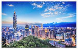 The Beautiful Sunset of Taipei - 4000 Piece Jigsaw Puzzle