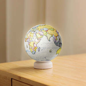 Purple Globe - Puzzle Sphere Light Jigsaw Puzzle