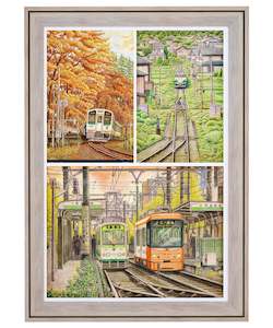 Showpiece Frame For 1200 Piece Puzzle: Zephyr Professional Jigsaw Puzzle Frame (Vertically Combined 2400pcs)