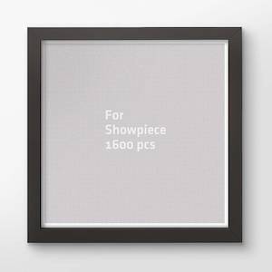 Dark Brown Plastic Jigsaw Puzzle Frame (1600pcs)