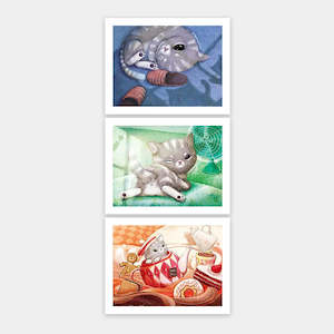 Lovely MuMu - Three 300 Piece Jigsaw Puzzles