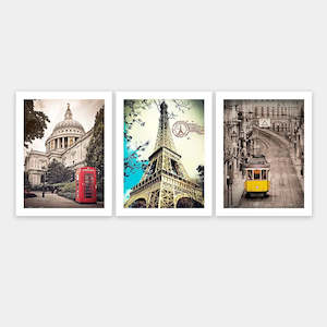 Showpiece 300 Piece Puzzles: Classic Style - Three 300 Piece Jigsaw Puzzles