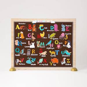 Alphabet & Animals - 80 Piece Junior Jigsaw Puzzle