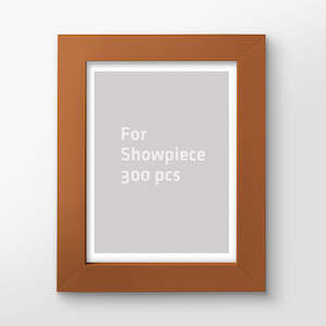 Showpiece Iframes For 300 Piece Puzzles: Rosewood Plastic Jigsaw Puzzle Frame (300pcs)