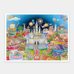 Showpiece 4800 Piece Puzzles: Magic Kingdom's - 4800 Piece Jigsaw Puzzle