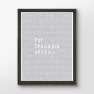 Showpiece Iframes For 4800 Piece Puzzles: Chestnut Professional Jigsaw Puzzle Frame (4800pcs)