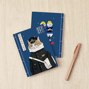 Book Case: Incredible Cat World - Entrance Ceremony - A6 Book Cover