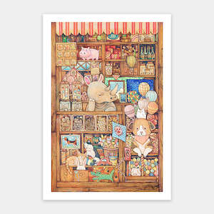 Showpiece 600 Piece Puzzle: Rhino's Shop - 600 Piece Jigsaw Puzzle