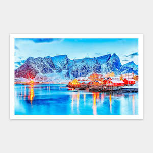 Showpiece 1000 Piece Puzzle: A World of Ice and Snow in Reine, Norway - 1000 Piece Jigsaw Puzzle