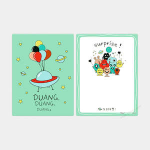 Puzzle Cards: Surprise Party - 48 Piece Puzzle Card