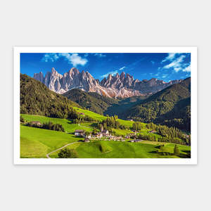 Showpiece 1000 Piece Puzzle: Dolomites Mountains, Italy - 1000 Piece Jigsaw Puzzle